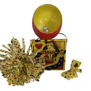 Wine Glass and Coaster Art Piece